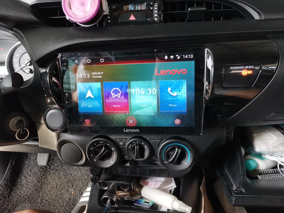 màn hình android ô tô Lenovo